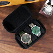Two Card Portable Watch Organizer Box Storage Case for Watches and Straps V528-WATCH-STORAGE-2-891455