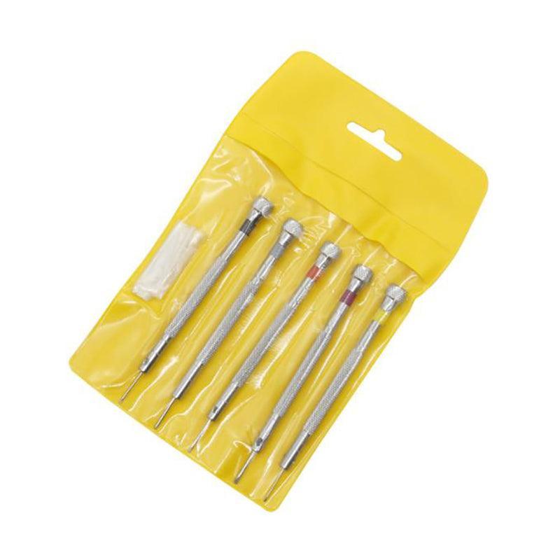 5X Precision Screwdriver Eyeglasses Watch Jewelry Watchmaker Repair Tool Set V528-WATCHMAKERREPAIR-5PCS-883128
