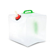 Portable Folding Water Bag Compression Bucket Outdoor Sports Cycling Equipment - 15L
