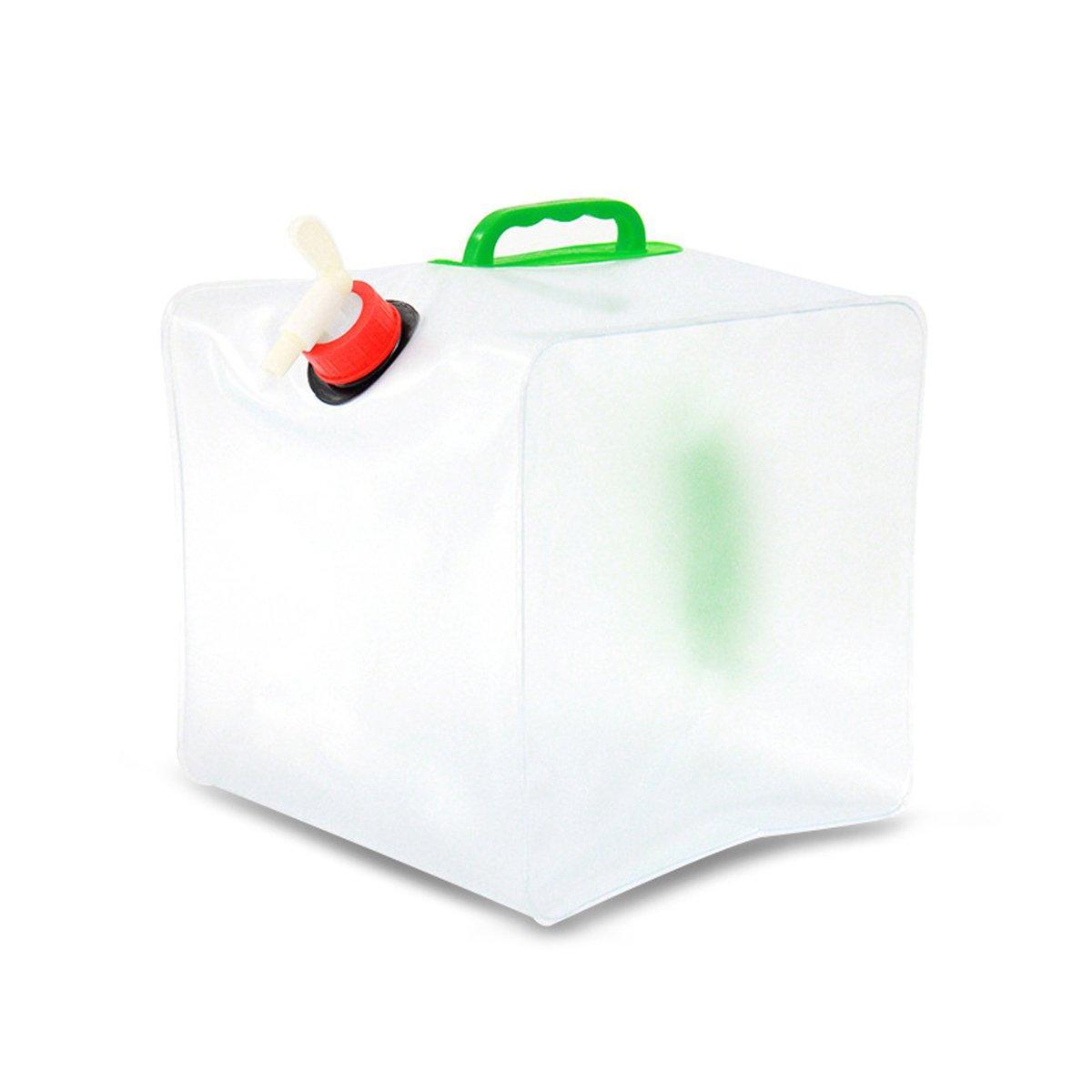 Portable Folding Water Bag Compression Bucket Outdoor Sports Cycling Equipment - 15L