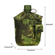 4pcs Camouflage Tactical Water Bottle Outdoor Camping Multi-functional Outdoor V528-WATER-BOTTLE-GREEN-4PCS-8010744