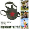 Outdoor Red Five Star Water Bottle Portable Camping Hiking Travel Water Bottle V528-WATER-BOTTLE-JUNLV-800-567679