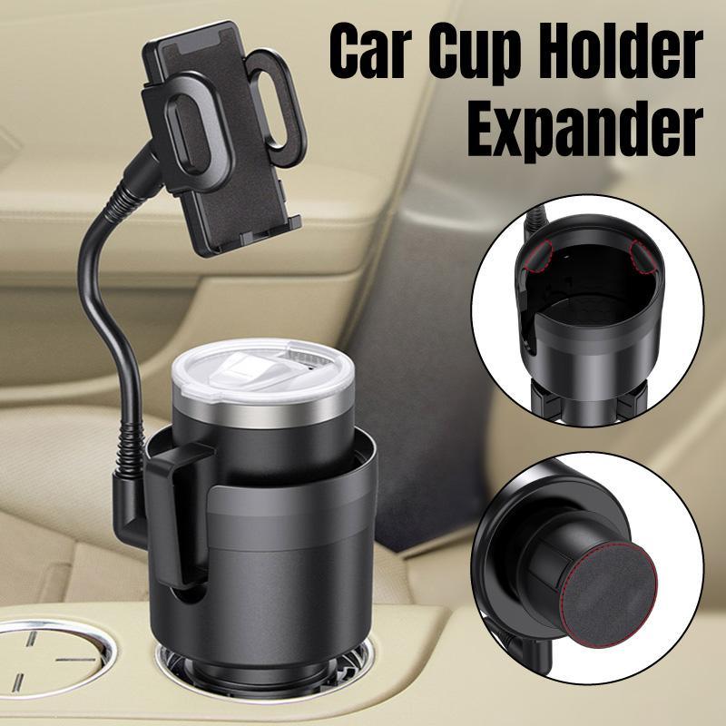 2 in 1 Car Phone Holder and Cup Holder Drink Organiser Water Bottle Holder V528-WATER-CUP-690789