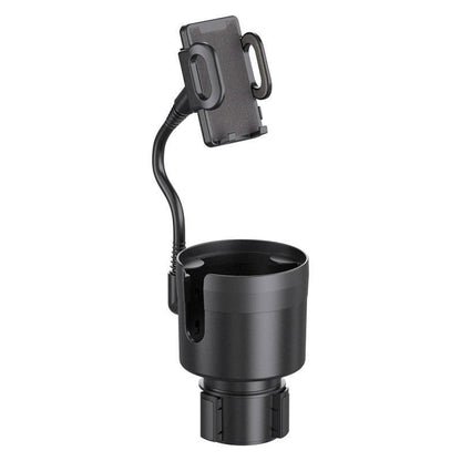 2 in 1 Car Phone Holder and Cup Holder Drink Organiser Water Bottle Holder V528-WATER-CUP-690789