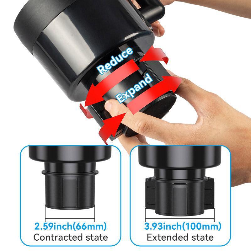 2 in 1 Car Phone Holder and Cup Holder Drink Organiser Water Bottle Holder V528-WATER-CUP-690789