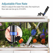 Aquarium Multi-function Water Changer Suction Pump For Tank Cleaning Fish Waste V528-WATER-EXCHANGER-058-100704