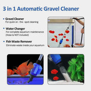 Aquarium Multi-function Water Changer Suction Pump For Tank Cleaning Fish Waste V528-WATER-EXCHANGER-058-100704