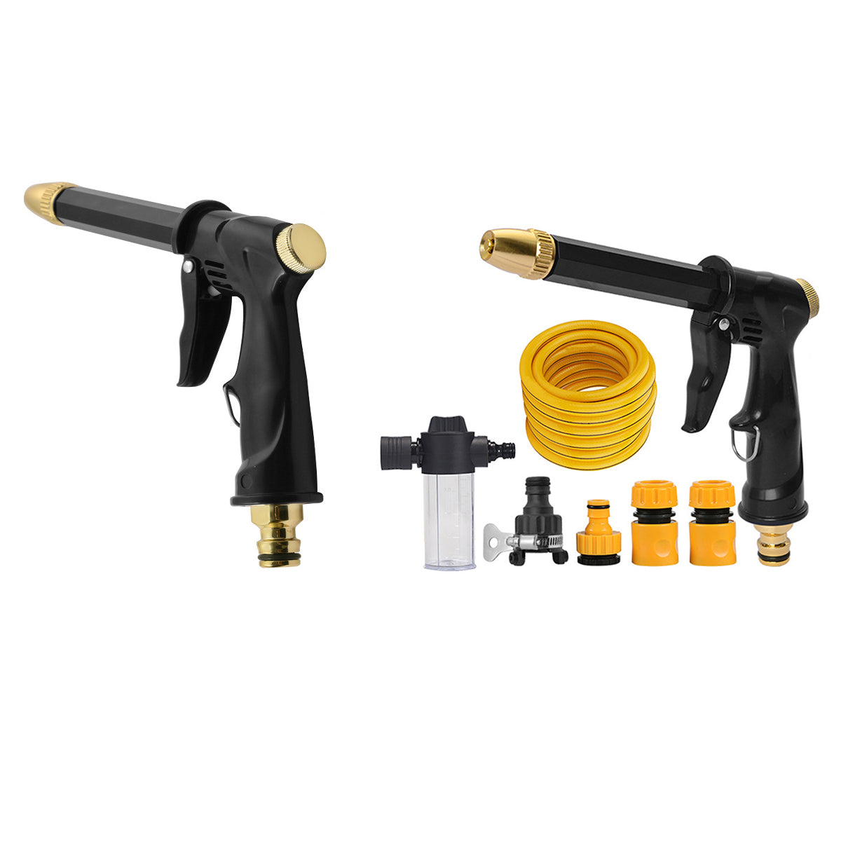 Household Car Wash Water Sprayer Garden Cleaning Nozzle for Car and Flower Watering - Cleaning Water Gun Only V528-WATER-GUN-828958