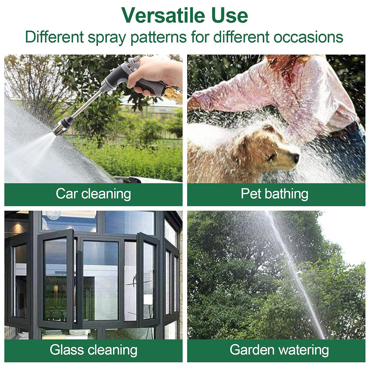 High Pressure Long Pole Water Spray Nozzle Household Car Wash Cleaning Sprayer - Car Wash Sprayer Only V528-WATER-GUN-T8-157197