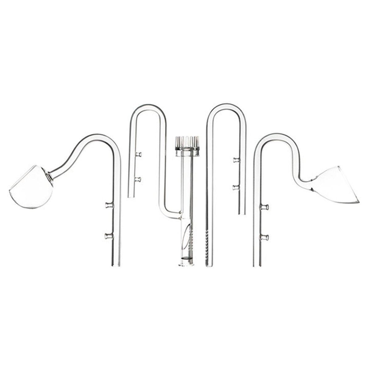 Aquarium Glass Inlet Outlet Pipe Fish Tank Filter Oil Film Remover Plant Holder - Lily inlet-16mm V528-WATER-OUTLET-BH-16MM-866292