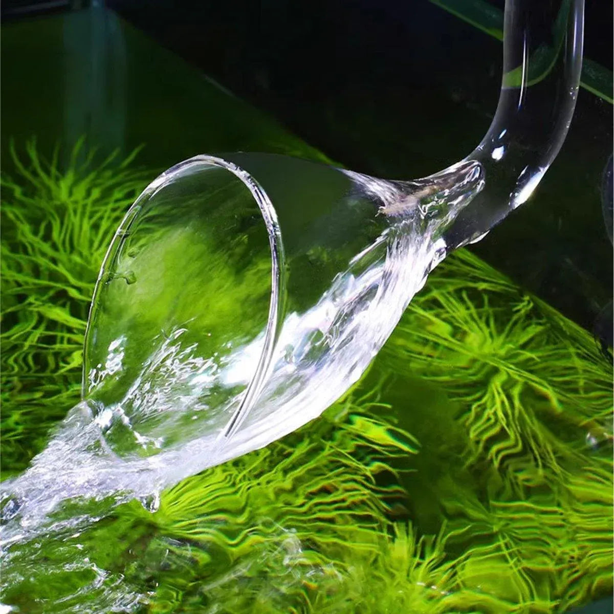 Aquarium Glass Inlet Outlet Pipe Fish Tank Filter Oil Film Remover Plant Holder - Hemispherical outlet-12mm V528-WATER-OUTLET-BQ-12MM-330724