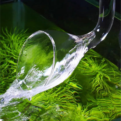 Aquarium Glass Inlet Outlet Pipe Fish Tank Filter Oil Film Remover Plant Holder - Hemispherical outlet-12mm V528-WATER-OUTLET-BQ-12MM-330724