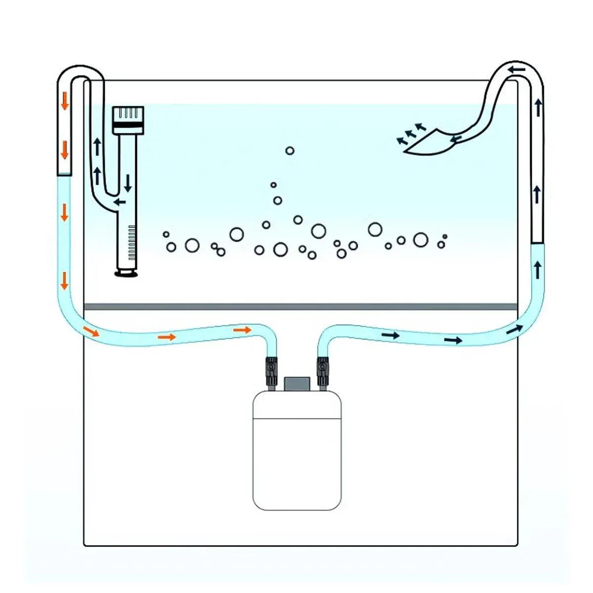 Aquarium Glass Inlet Outlet Pipe Fish Tank Filter Oil Film Remover Plant Holder - Oil removal inlet-12mm V528-WATER-OUTLET-CYM-12MM-209079