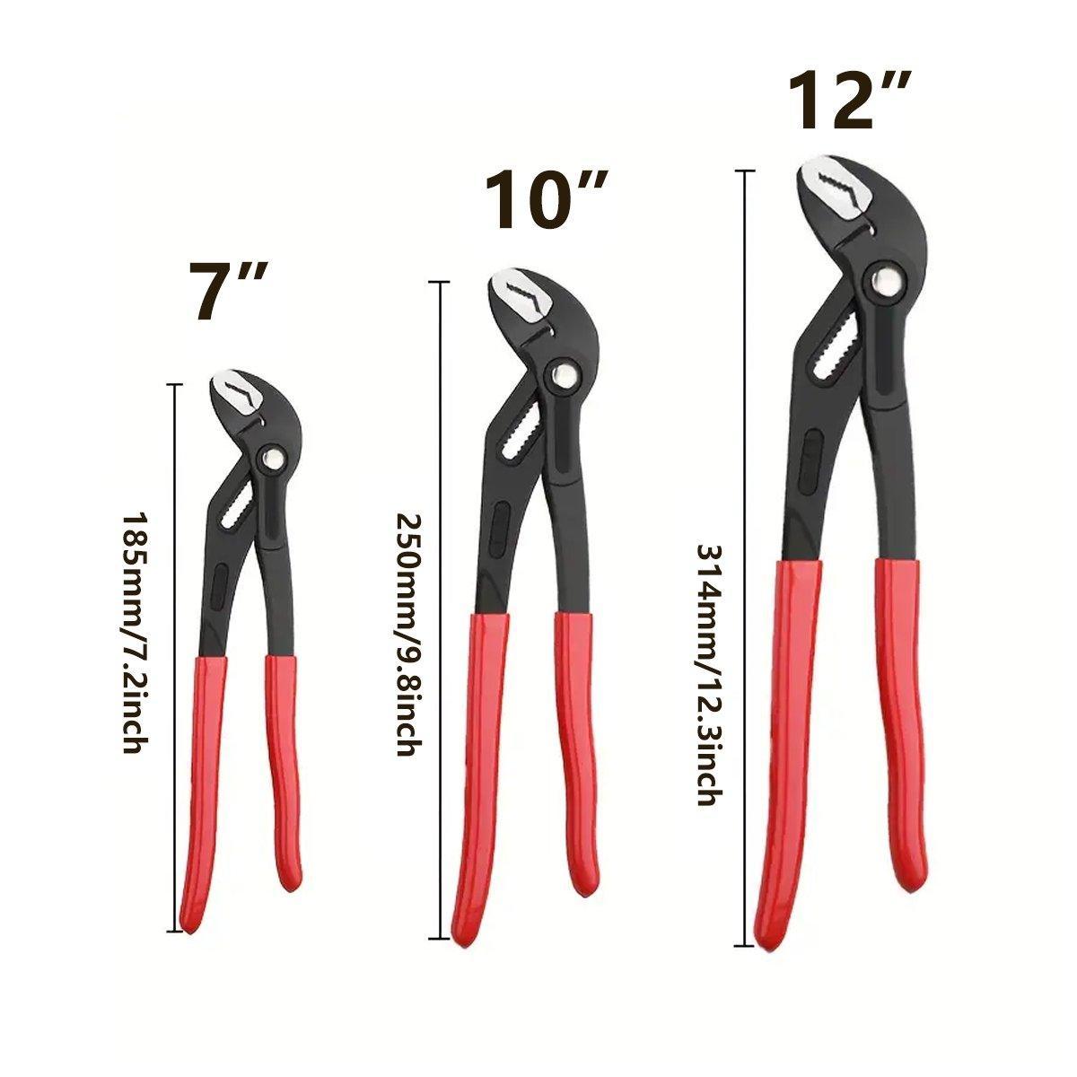 Adjustable Large Opening Pipe Clamp Multi-Function Quick Release Tool Household - 10inch V528-WATER-PUMP-TONG-10INCHES-936499
