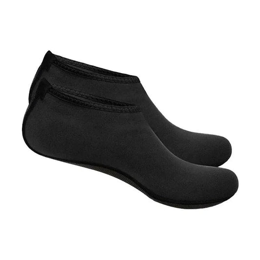 Unisex Water Shoes Slip On Aqua Socks Swim Surf Diving Yoga Exercise Reef Shoes - Black-L V528-WATER-SHOES-BLACK-L-487791