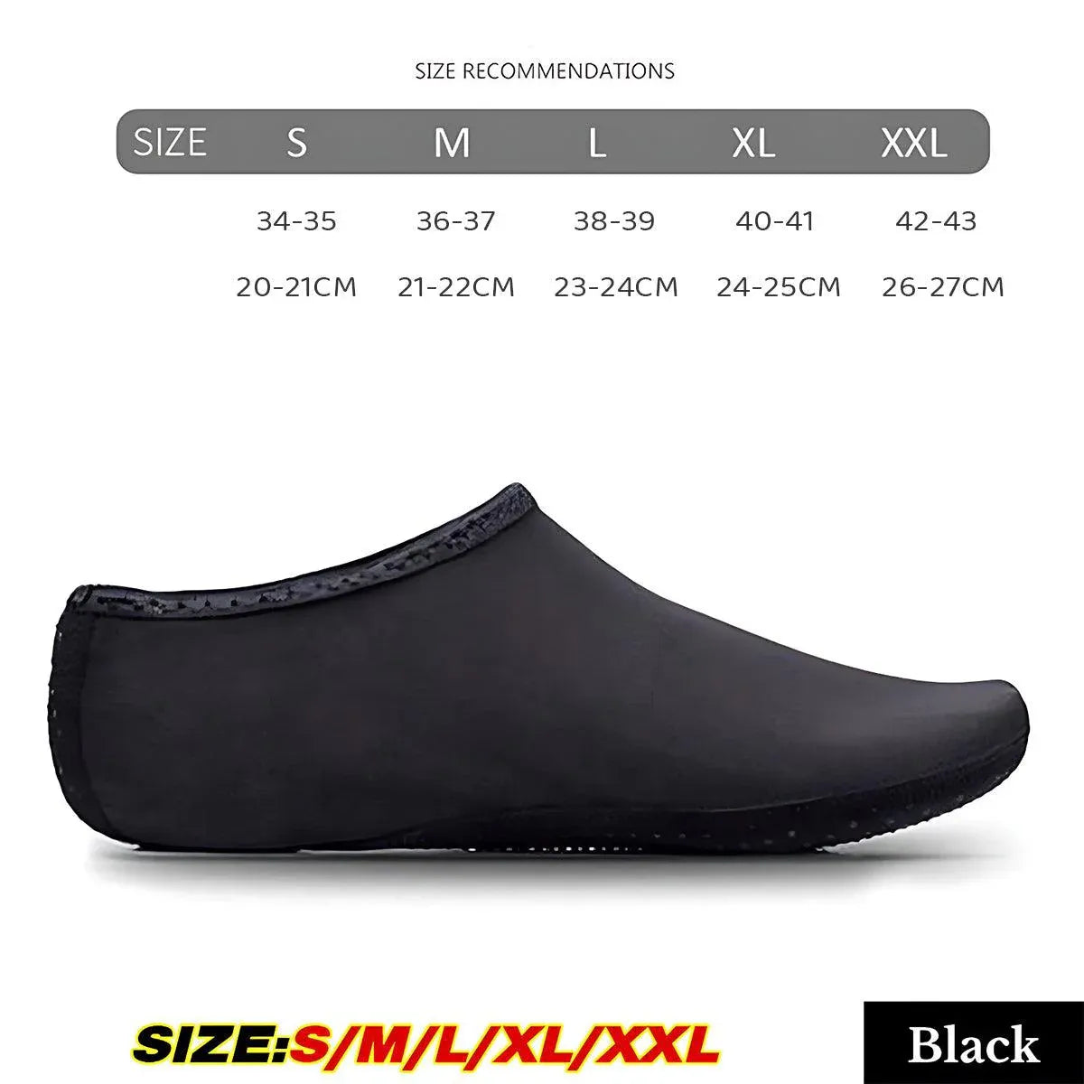Unisex Water Shoes Slip On Aqua Socks Swim Surf Diving Yoga Exercise Reef Shoes - Blue-XL