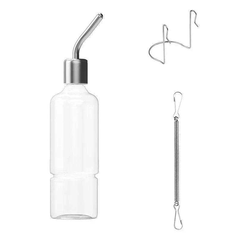 350ml Hanging Water Bottle for Small Pets - Guinea Pig Rabbit Hamster Feeder V528-WATERDISPENSER-TRA350ML-16682