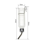 350ml Hanging Water Bottle for Small Pets - Guinea Pig Rabbit Hamster Feeder V528-WATERDISPENSER-TRA350ML-16682