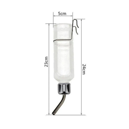 350ml Hanging Water Bottle for Small Pets - Guinea Pig Rabbit Hamster Feeder V528-WATERDISPENSER-TRA350ML-16682