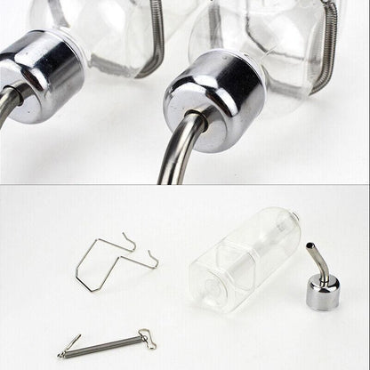 350ml Hanging Water Bottle for Small Pets - Guinea Pig Rabbit Hamster Feeder V528-WATERDISPENSER-TRA350ML-16682