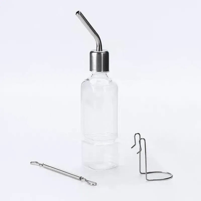 350ml Hanging Water Bottle for Small Pets - Guinea Pig Rabbit Hamster Feeder V528-WATERDISPENSER-TRA350ML-16682