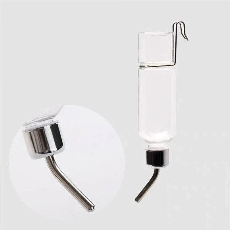 350ml Hanging Water Bottle for Small Pets - Guinea Pig Rabbit Hamster Feeder V528-WATERDISPENSER-TRA350ML-16682