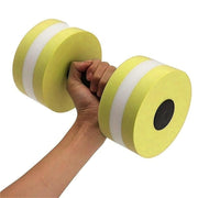 Water Dumbbell Aquatic Exercise Dumbell Water Aerobics Workouts Barbell - Grey-Pink V528-WATERDUMBBELL-GR-PINK-839153