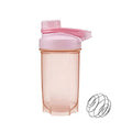 500ml Protein Powder Shake Ball Bottle Sport Mixer Shaker Mixing Drinking Cup - Pink V528-WATERGLASS-PINK-62522