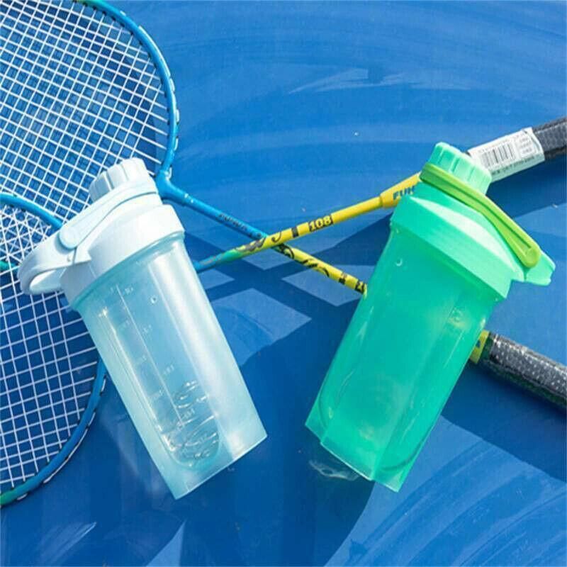 500ml Protein Powder Shake Ball Bottle Sport Mixer Shaker Mixing Drinking Cup - Pink V528-WATERGLASS-PINK-62522