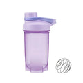 500ml Protein Powder Shake Ball Bottle Sport Mixer Shaker Mixing Drinking Cup - Purple V528-WATERGLASS-PURPLE-41331
