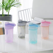 500ml Protein Powder Shake Ball Bottle Sport Mixer Shaker Mixing Drinking Cup - Purple V528-WATERGLASS-PURPLE-41331