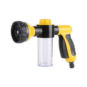 Washing Nozzle Plant Pet Hose 8-Mode Garden Car Water Foam Sprayer Soap Dispenser - Green V528-WATERGUN-GREEN-54197