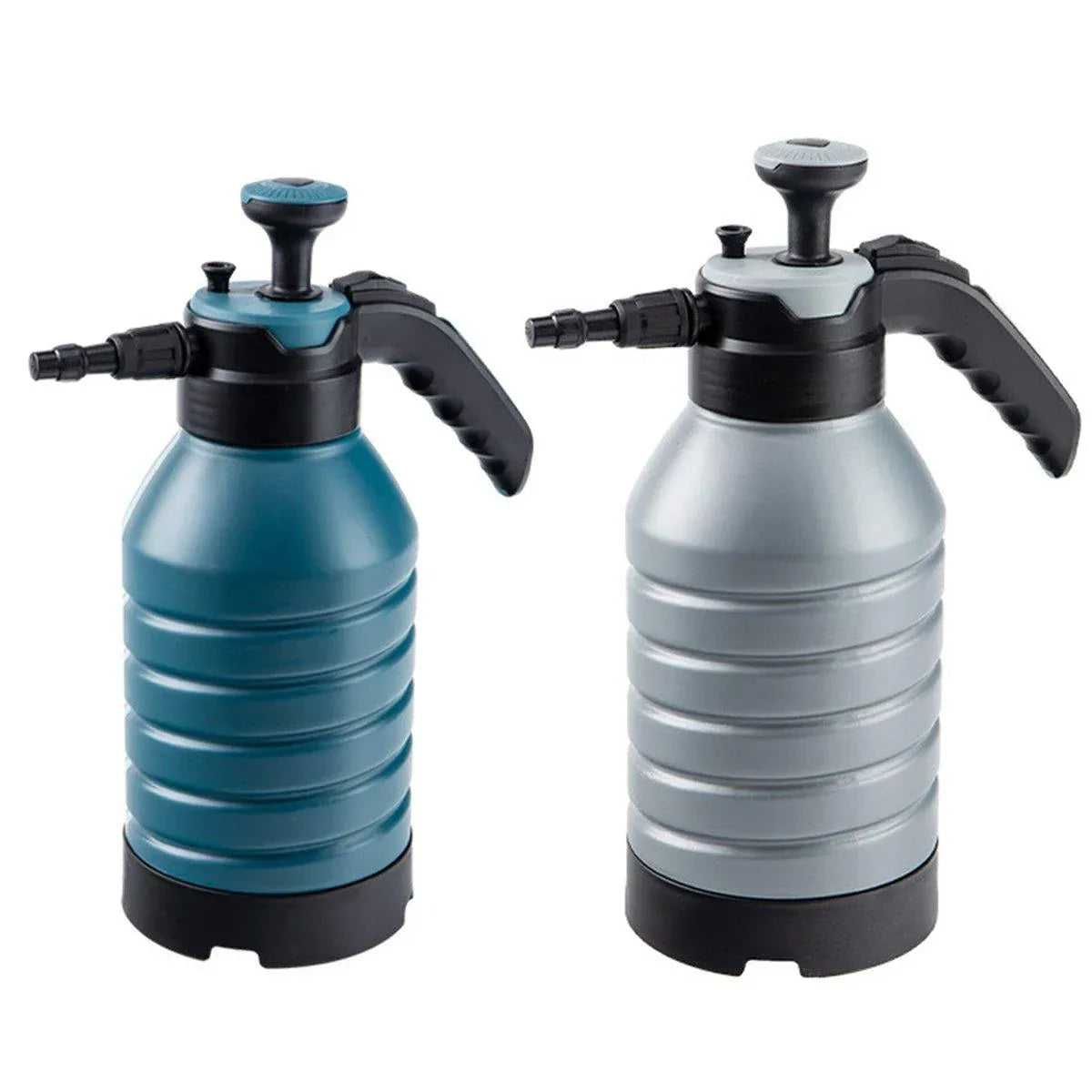Pressure Pump Spray Bottle 2L Easy Pump Adjustable Nozzle Garden Watering Flower - Grey V528-WATERING-CAN-GREY-621110