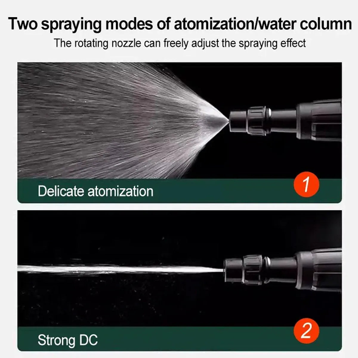 Pressure Pump Spray Bottle 2L Easy Pump Adjustable Nozzle Garden Watering Flower - Grey V528-WATERING-CAN-GREY-621110
