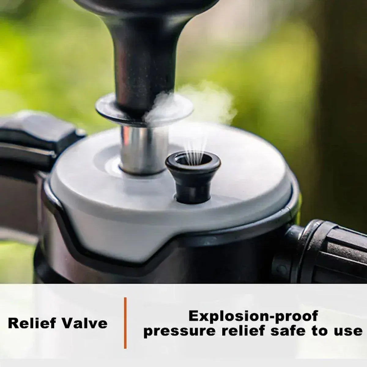 Pressure Pump Spray Bottle 2L Easy Pump Adjustable Nozzle Garden Watering Flower - Grey V528-WATERING-CAN-GREY-621110