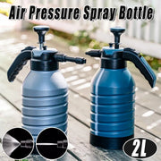 Pressure Pump Spray Bottle 2L Easy Pump Adjustable Nozzle Garden Watering Flower - Grey V528-WATERING-CAN-GREY-621110