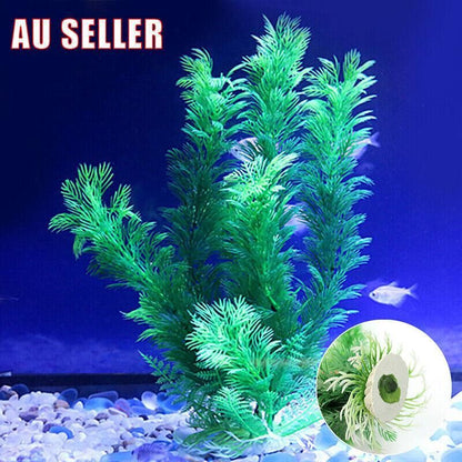 30cm Artificial Aquarium Plant Plastic Water Grass Decoration for Fish Tank V528-WATERPLANT-224884