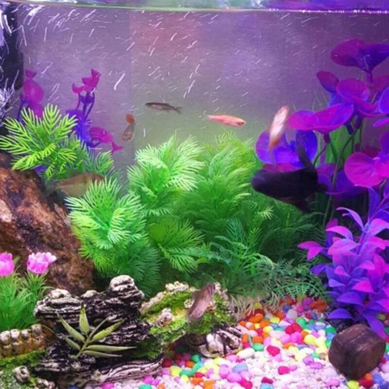30cm Artificial Aquarium Plant Plastic Water Grass Decoration for Fish Tank V528-WATERPLANT-224884