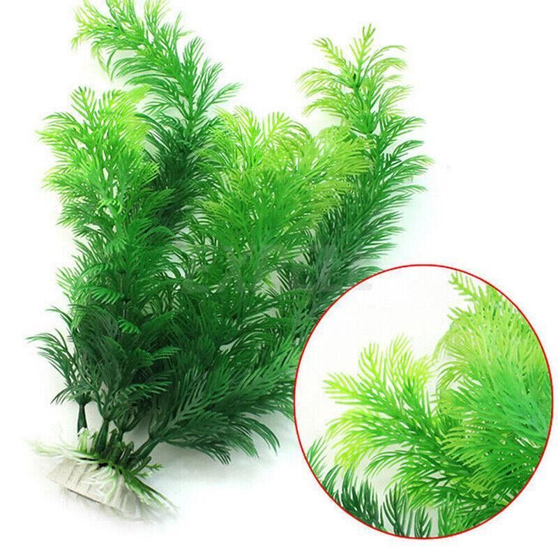 30cm Artificial Aquarium Plant Plastic Water Grass Decoration for Fish Tank V528-WATERPLANT-224884