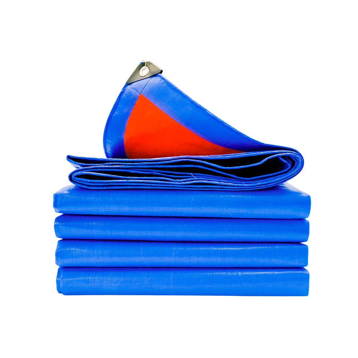 Waterproof Plastic Tarp Cover Heavy Duty Ground Sheet Rainproof Dustproof Blue - 2x2m V528-WATERPROOF-CLOTH-2-2M-541441