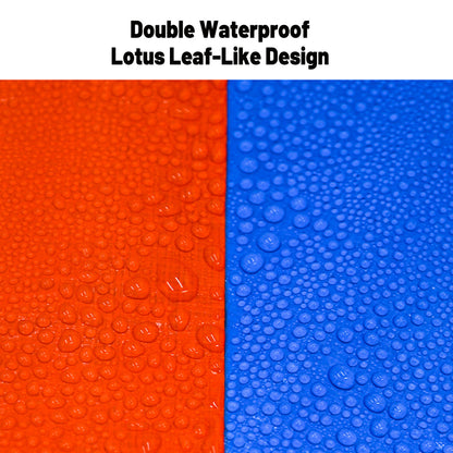Waterproof Plastic Tarp Cover Heavy Duty Ground Sheet Rainproof Dustproof Blue - 3x4m V528-WATERPROOF-CLOTH-3-4M-183201