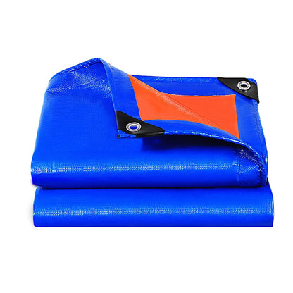 Waterproof Plastic Tarp Cover Heavy Duty Ground Sheet Rainproof Dustproof Blue - 3x4m V528-WATERPROOF-CLOTH-3-4M-183201