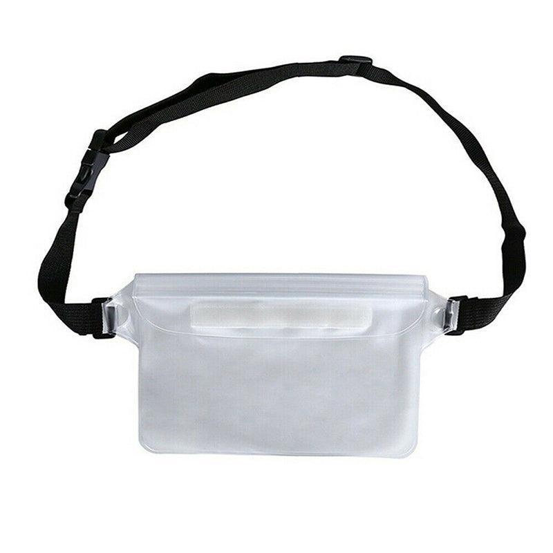 Waterproof Underwater Waist Belt Bum Bag Beach Swimming Boating Dry Phone Pouch - Grey V528-WATERPROOFBAG-GREY220150-522341