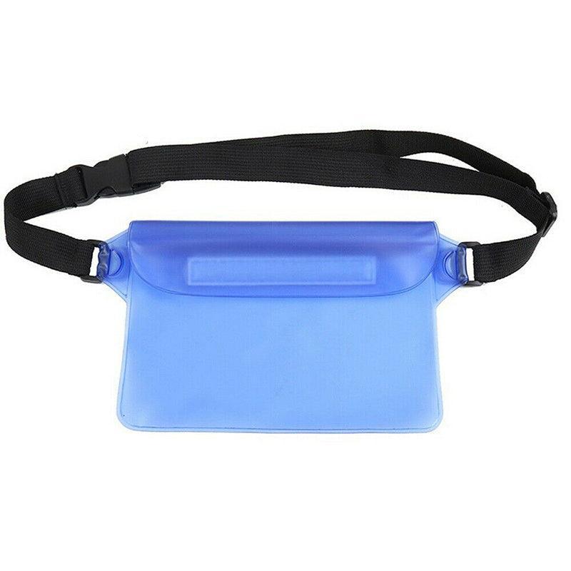 Waterproof Underwater Waist Belt Bum Bag Beach Swimming Boating Dry Phone Pouch - Grey V528-WATERPROOFBAG-GREY220150-522341