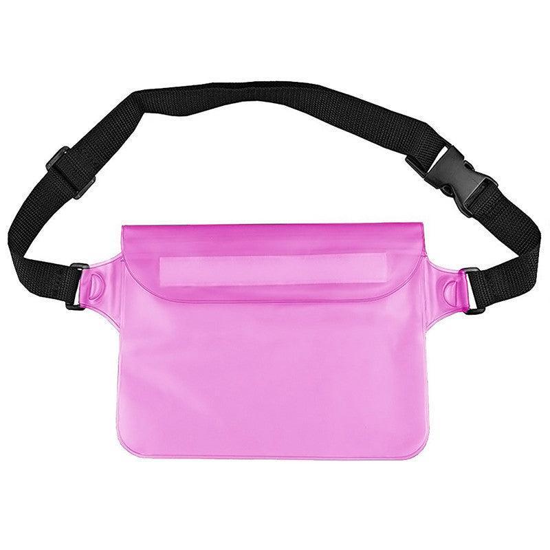 Waterproof Underwater Waist Belt Bum Bag Beach Swimming Boating Dry Phone Pouch - Grey V528-WATERPROOFBAG-GREY220150-522341