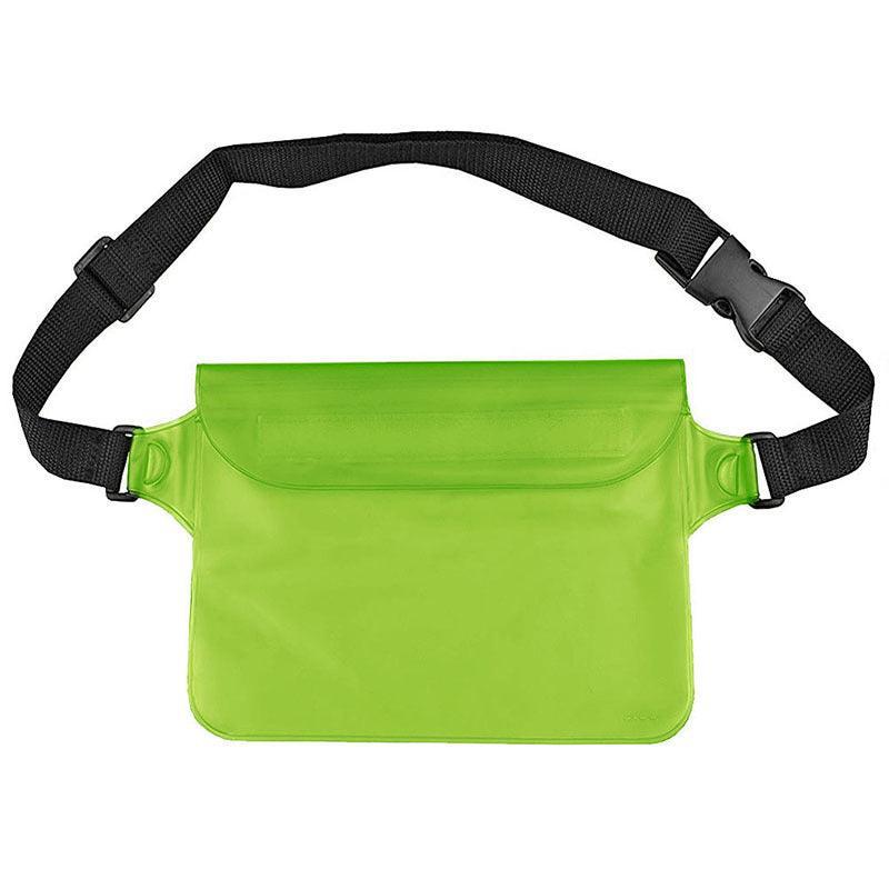 Waterproof Underwater Waist Belt Bum Bag Beach Swimming Boating Dry Phone Pouch - Grey V528-WATERPROOFBAG-GREY220150-522341