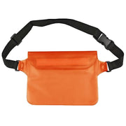 Waterproof Underwater Waist Belt Bum Bag Beach Swimming Boating Dry Phone Pouch - Orange V528-WATERPROOFBAG-ORANGE-499134