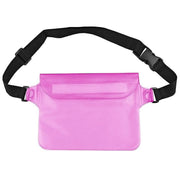 Waterproof Underwater Waist Belt Bum Bag Beach Swimming Boating Dry Phone Pouch - Orange V528-WATERPROOFBAG-ORANGE-499134