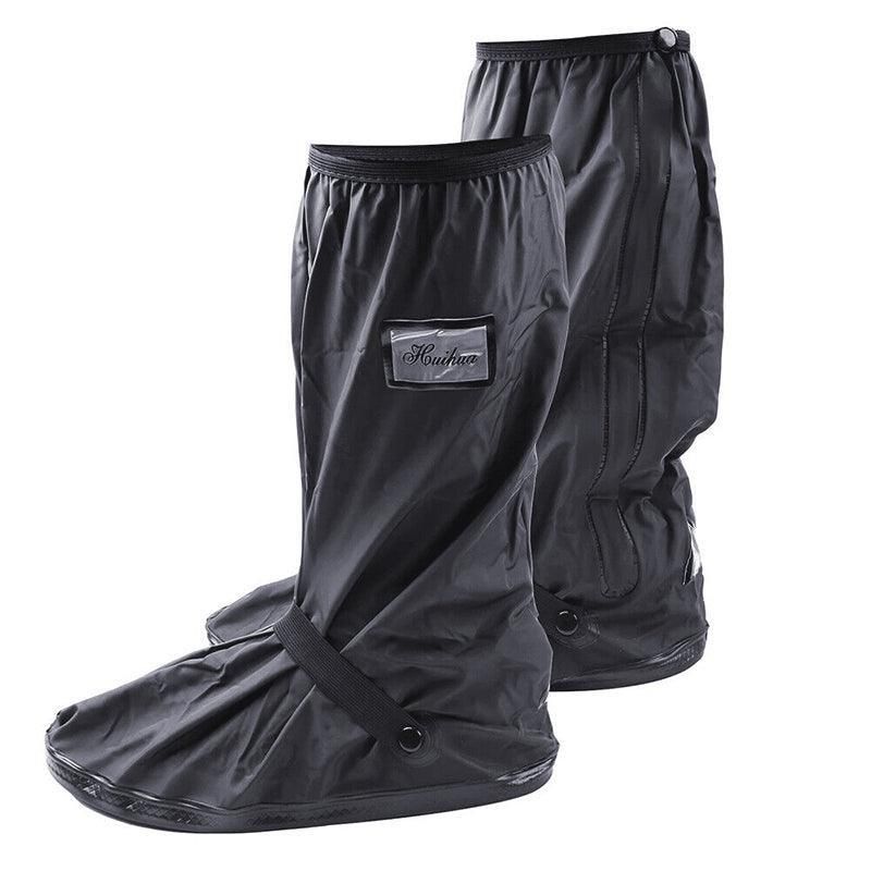 Waterproof Boot Gear Reusable Overshoe Rain Shoe Covers Anti-Slip Shoe Cover - M V528-WATERPROOFBOOT-M-177205