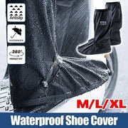 Waterproof Boot Gear Reusable Overshoe Rain Shoe Covers Anti-Slip Shoe Cover - M V528-WATERPROOFBOOT-M-177205